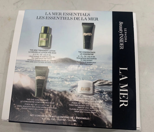 La mer set 4 piece travel size